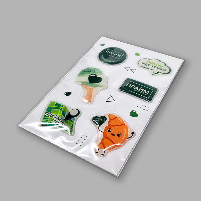 3D наклейки и стикеры