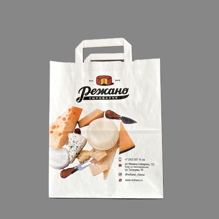 Пакеты Крафт с кручеными ручками