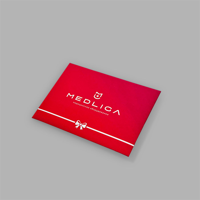 Конверты для подарочных сертификатов