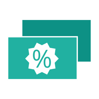 Подарочные сертификаты прямоугольные