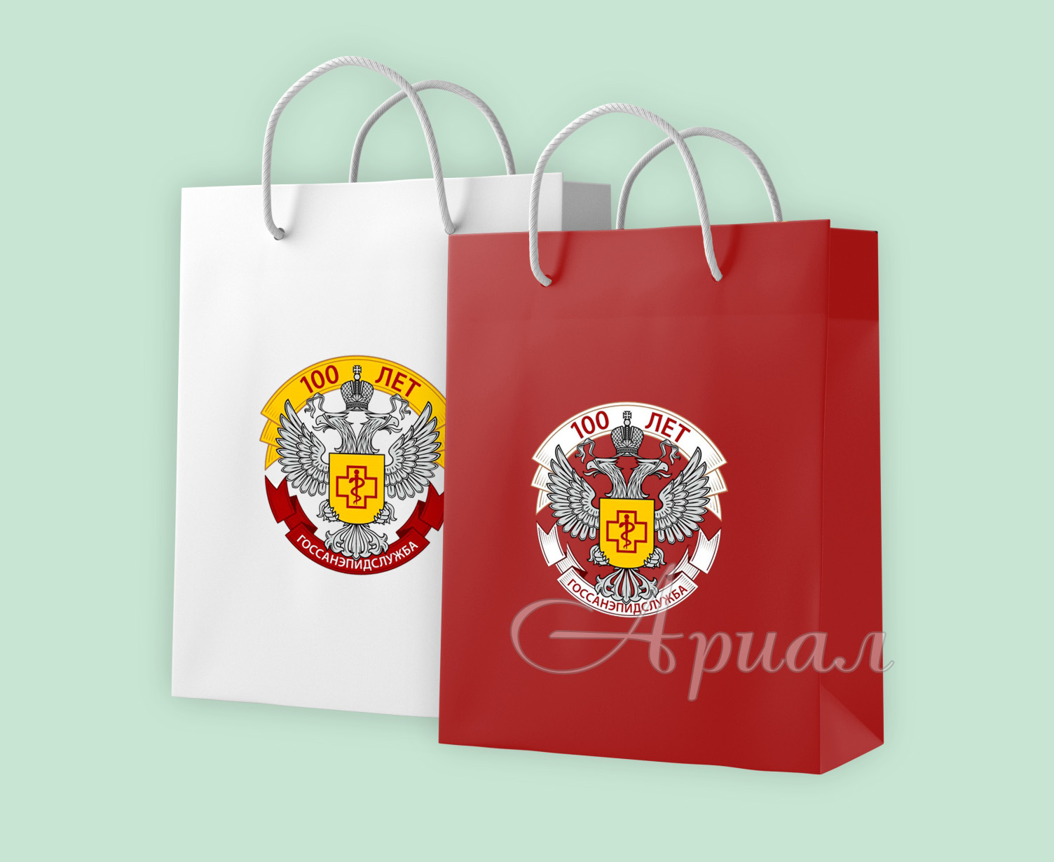 Корпоративные бумажные пакеты для конференций