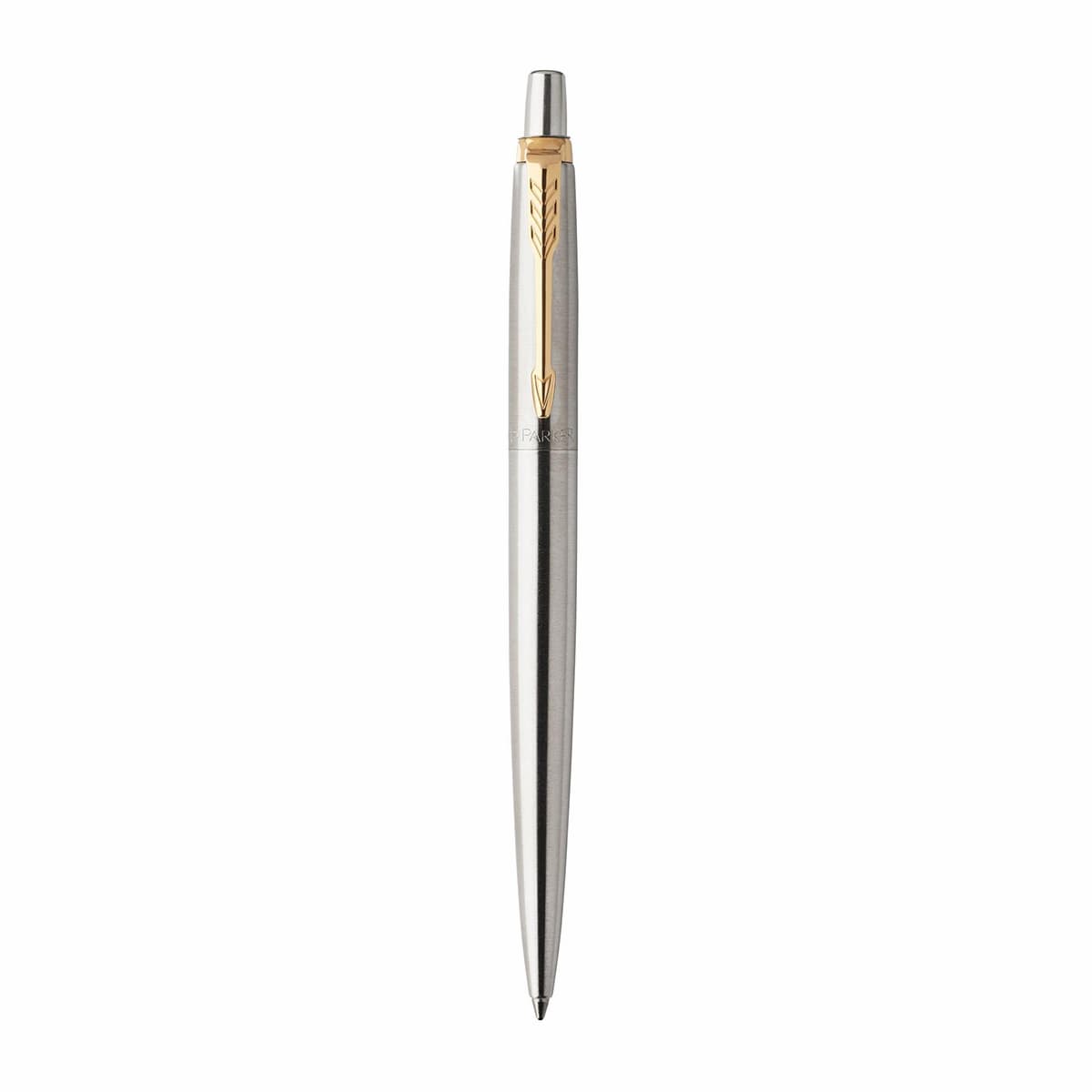 Шариковая ручка Parker Jotter Essential, St. Steel GT с гравировкой