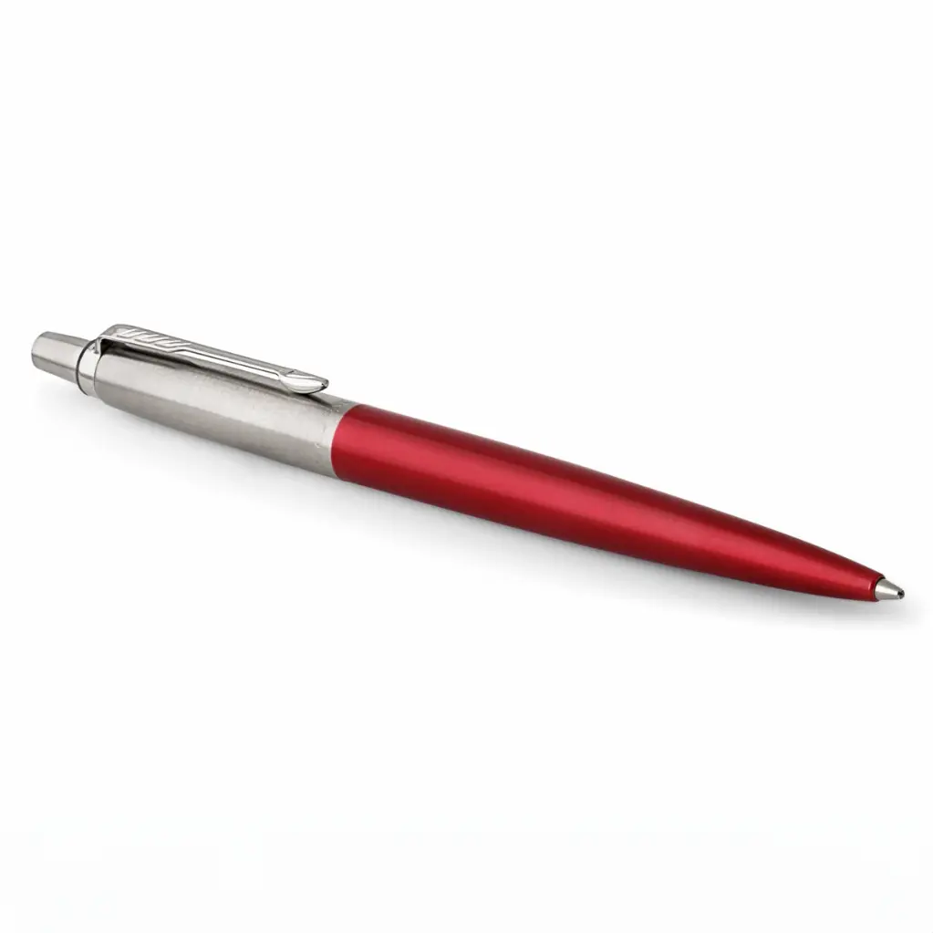 Шариковая ручка Parker Jotter Essential, Kensington Red CT с гравировкой