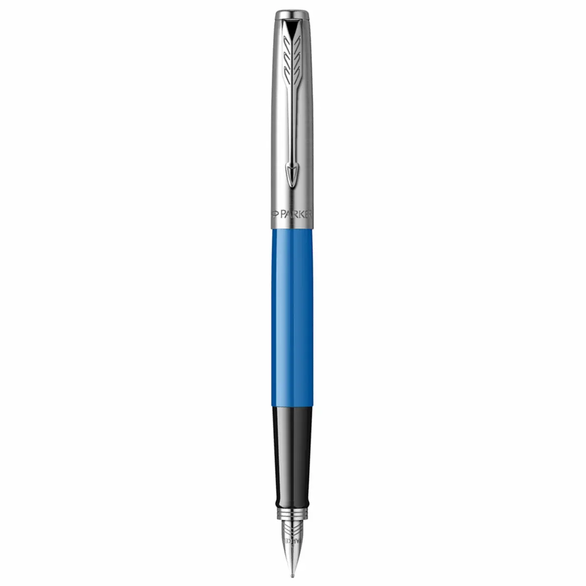 Перьевая ручка Parker Jotter Originals Blue Chrom CT с гравировкой