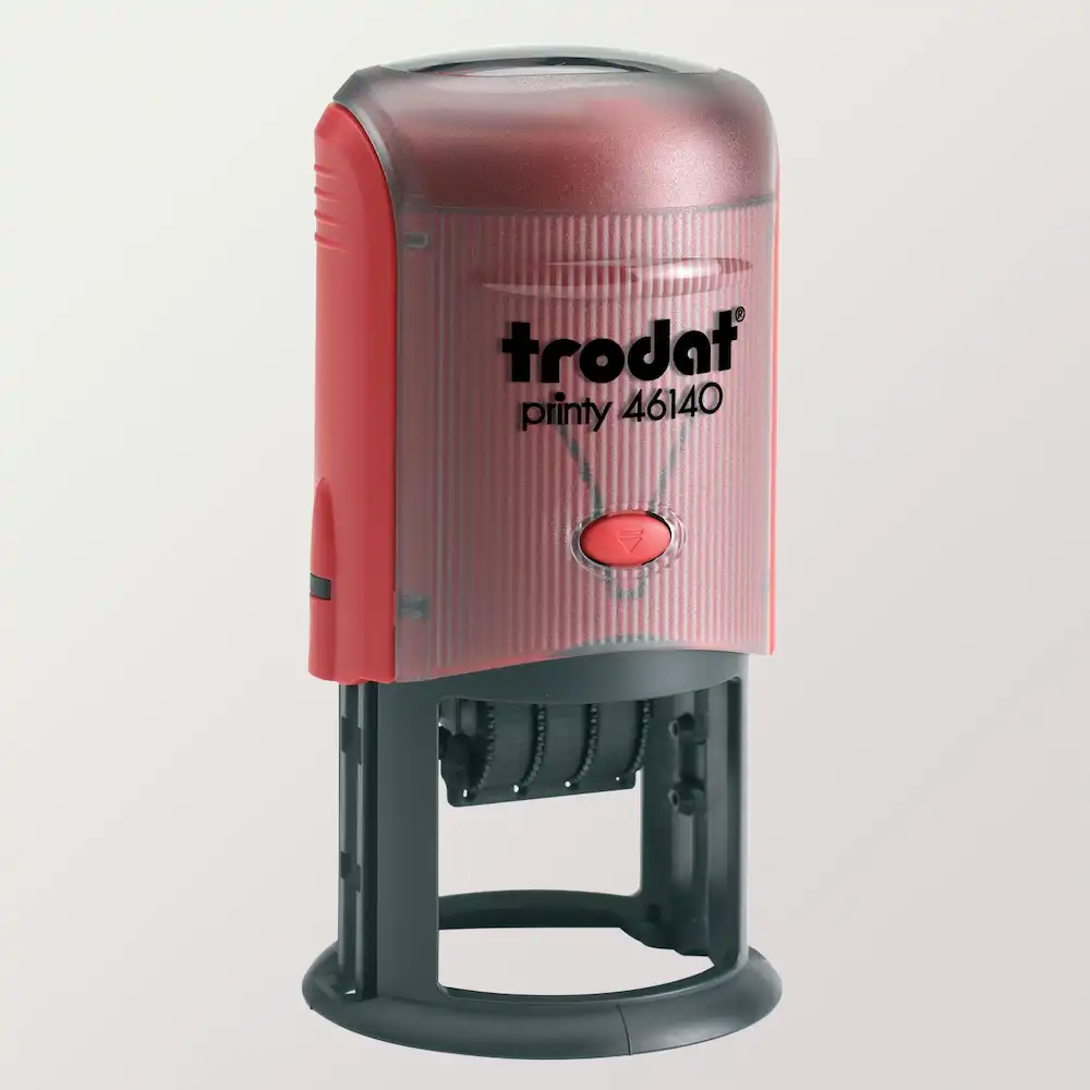 46140 Trodat Printy (D 40 мм) датер с полем для текста