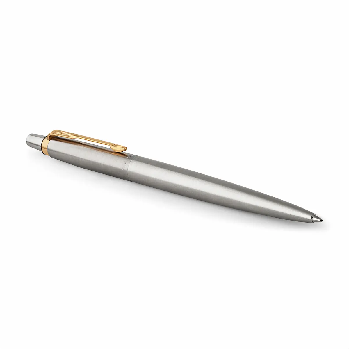 Ручка гелевая Parker Jotter Core K694 Stainless Steel GT Mblack с гравировкой