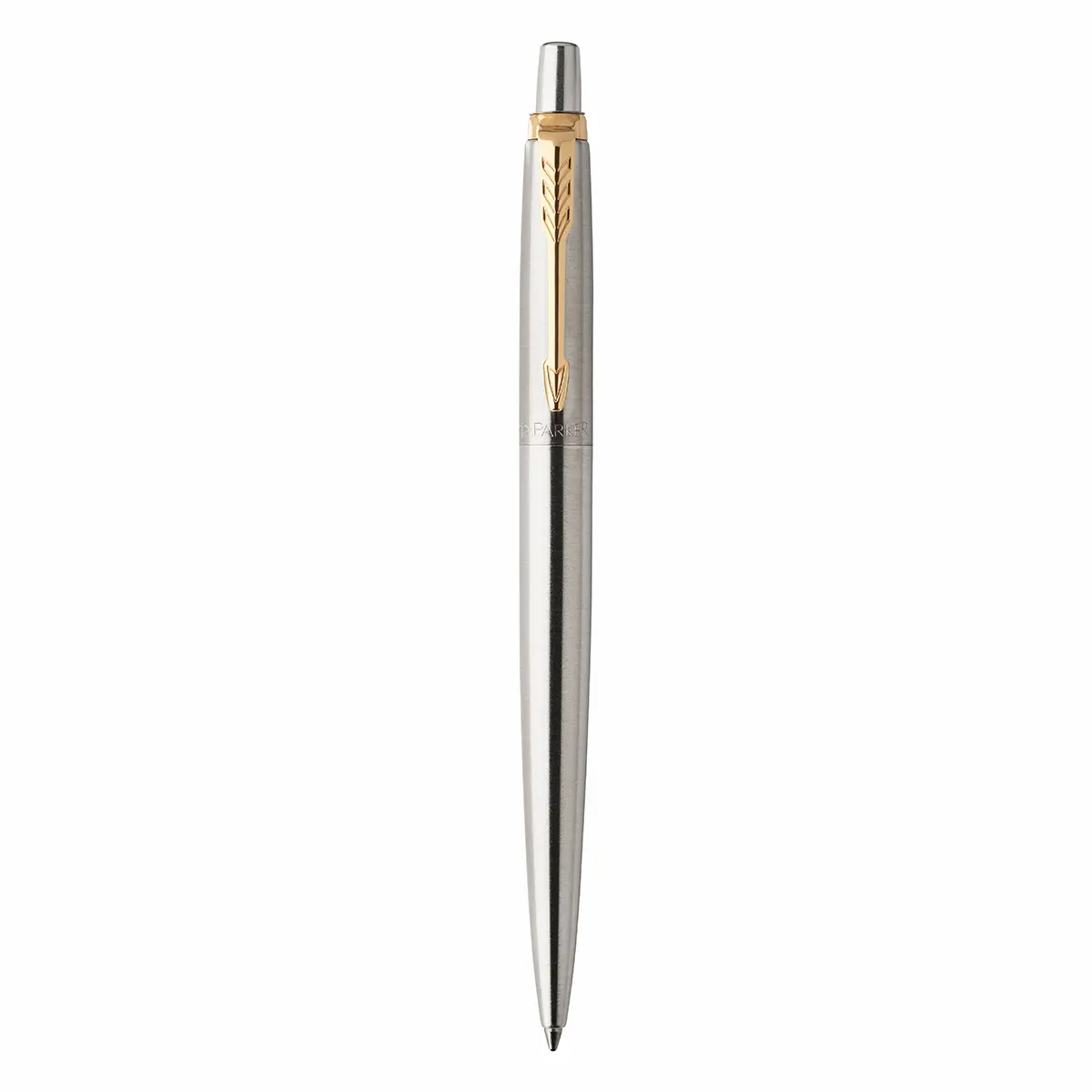 Ручка гелевая Parker Jotter Core K694 Stainless Steel GT Mblack с гравировкой