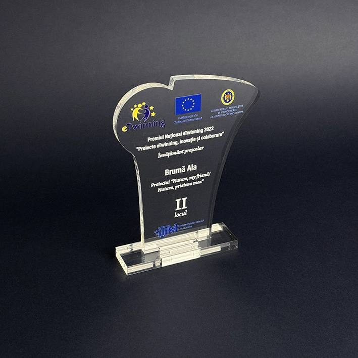 Trofeu custom 70x137 mm