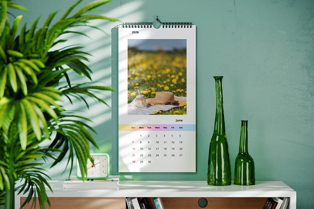 Calendare de perete 21 x 42 cm