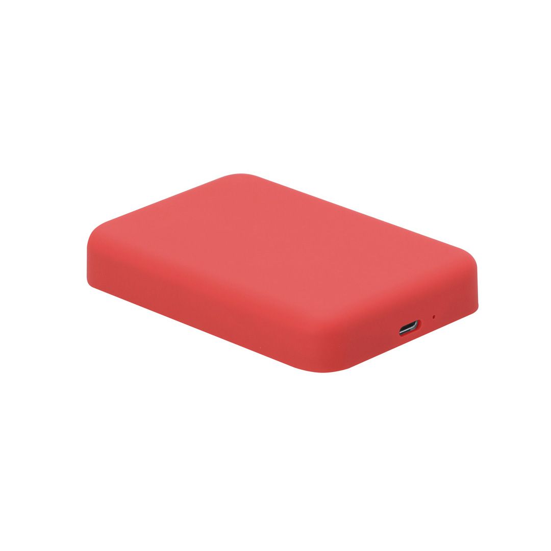 Baterie externă personalizată cu încărcare wireless și prindere magnetică, 5.000 mAh, TUDELAK
