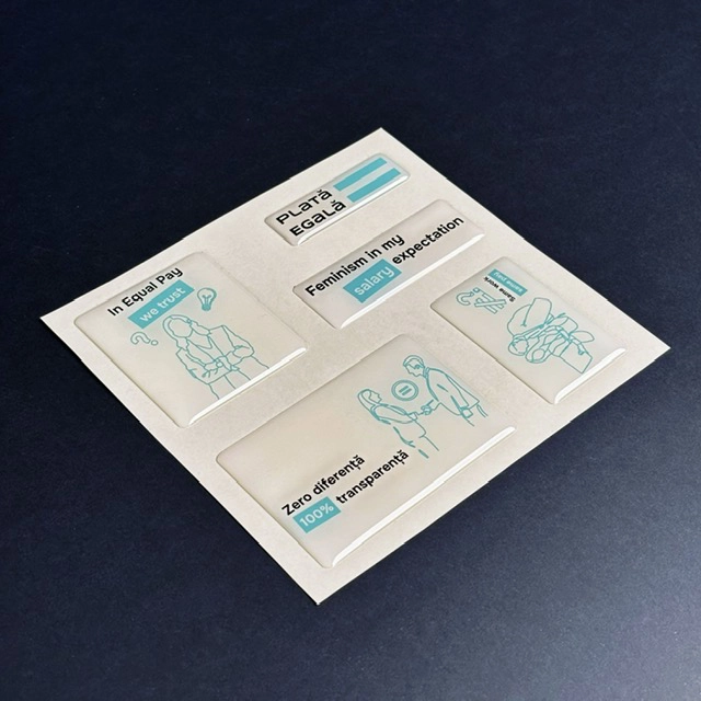 Sticker pack volumetric