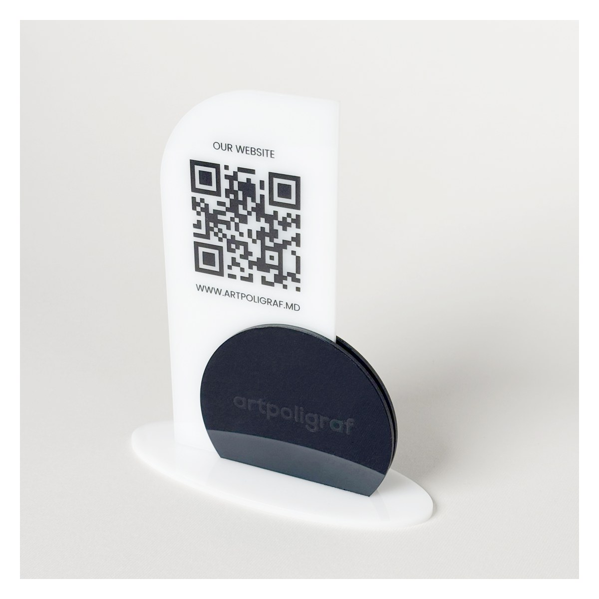 Suport QR Tab Arc cu disc