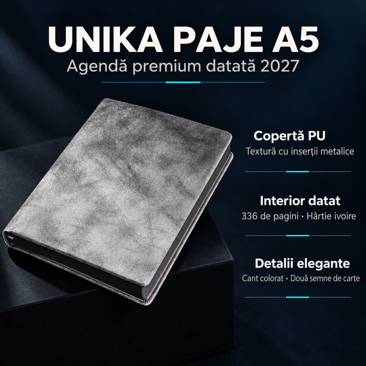 infografic caracteristici UNIKA PAJE A5 2027
