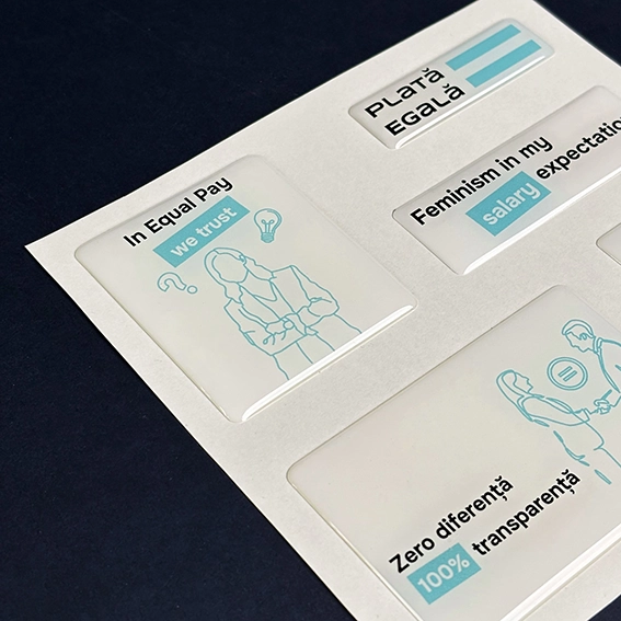 Sticker pack volumetric