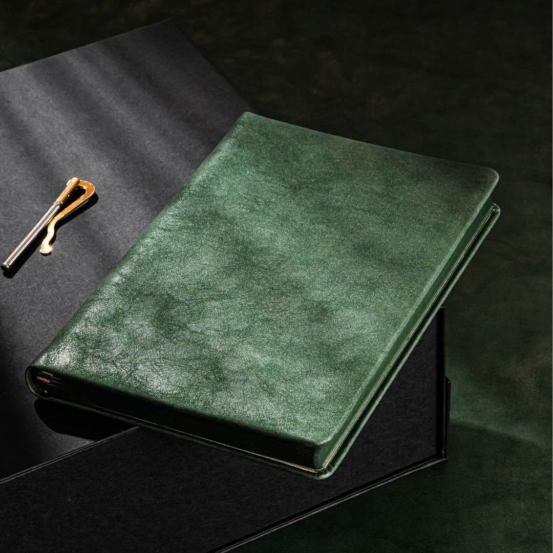 verde Agendă premium datată UNIKA PAJE A5 2027