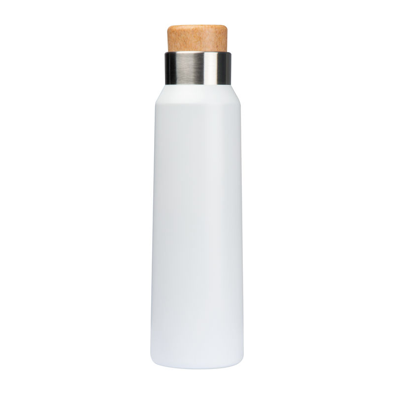 Sticlă termos cu dop din imitaţie de plută 500ml