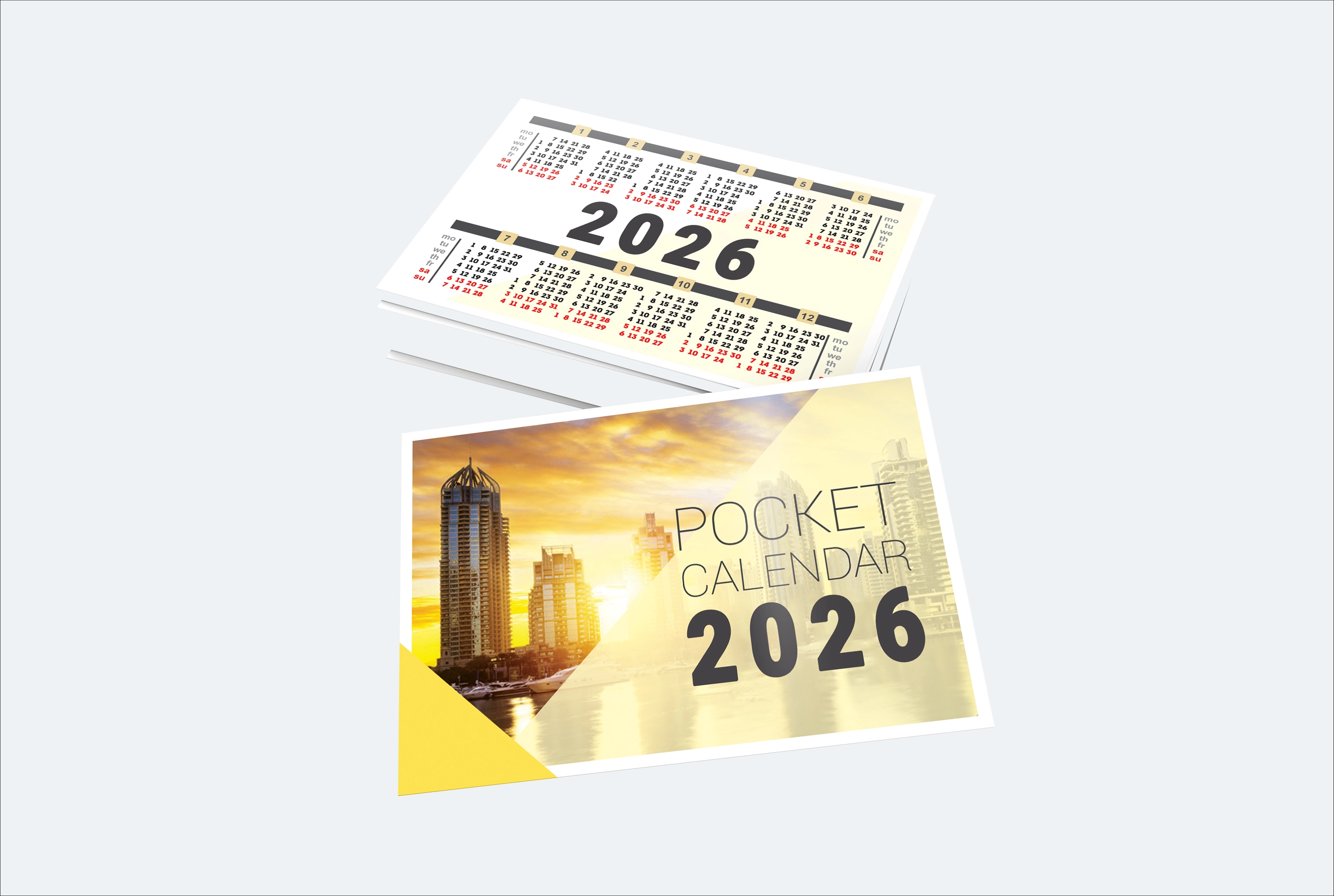 Calendar de buzunar Calendar de buzunar