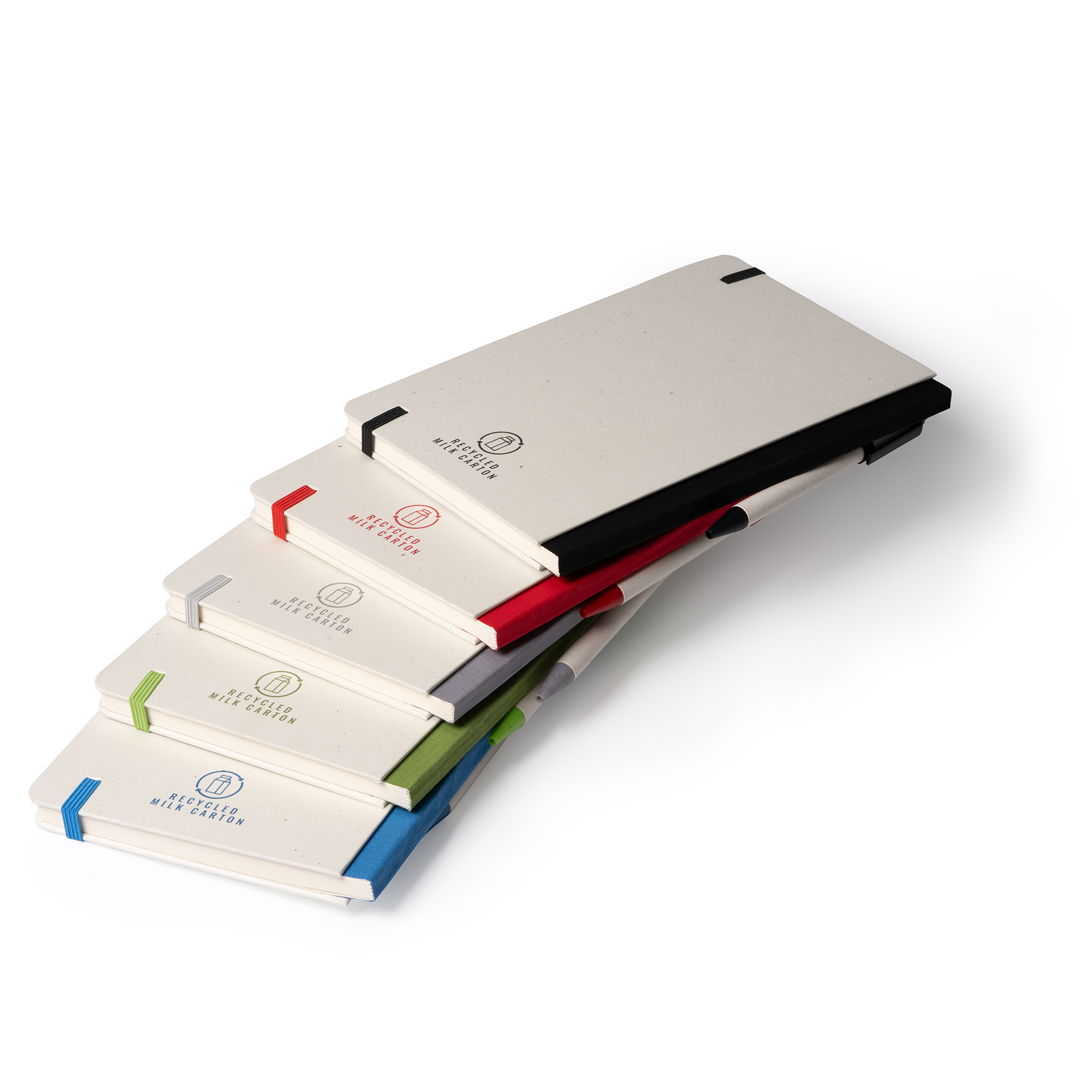 Blocnotes A5 din cutii de lapte reciclate YORIS Blocnotes A5 din cutii de lapte reciclate YORIS