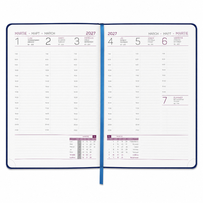 Agenda saptamanala A4 IDEE - 2027