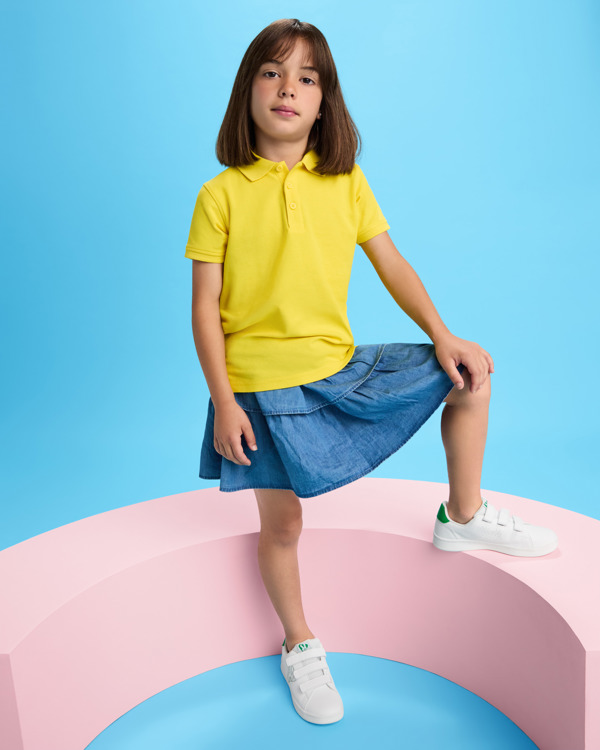 Tricou polo copii personalizat STAR 6638