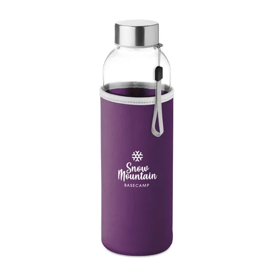 UTAH GLASS Drinking bottle in glass with neoprene pouch 500 ml