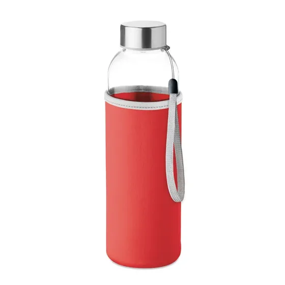 UTAH GLASS Drinking bottle in glass with neoprene pouch 500 ml