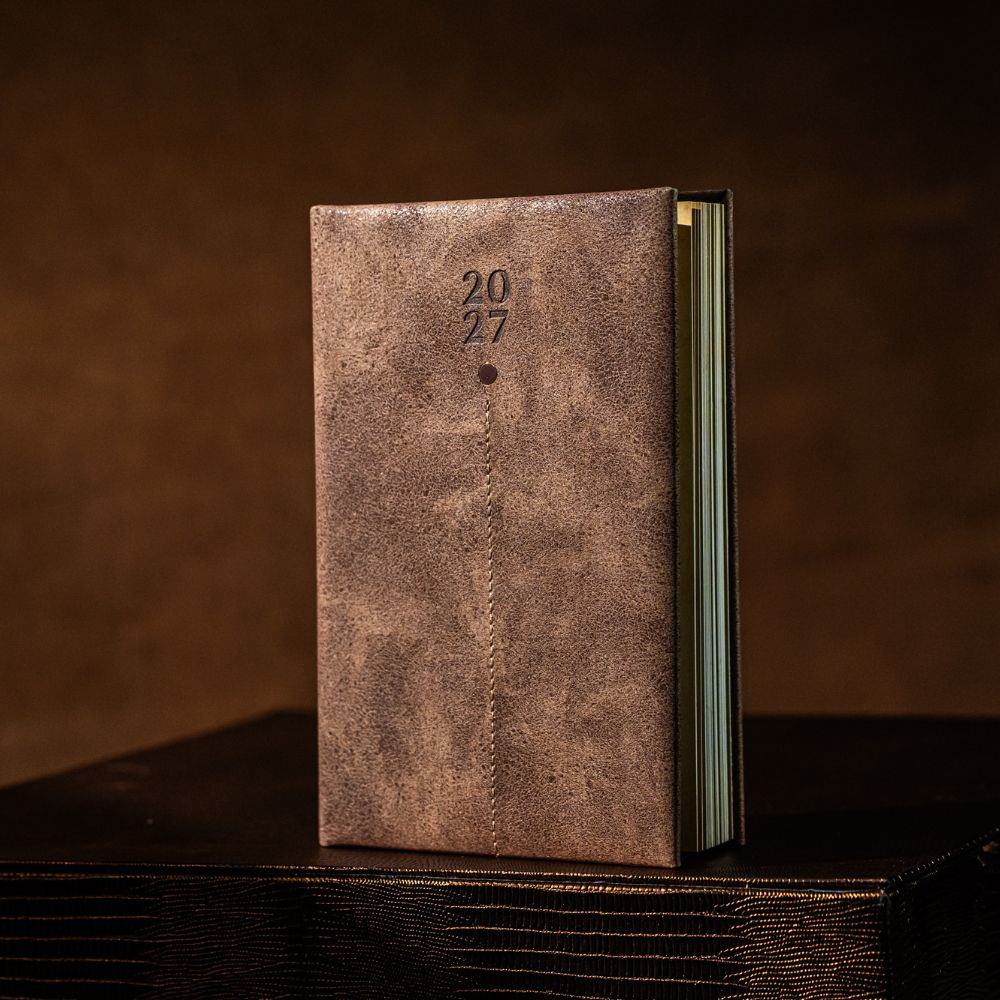 Agendă premium vintage nedatată UNIKA NOVA A5