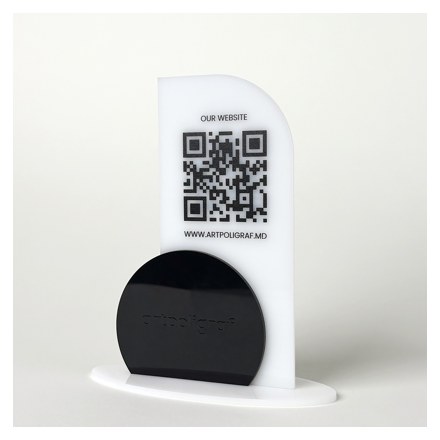 Suport QR Tab Arc cu disc