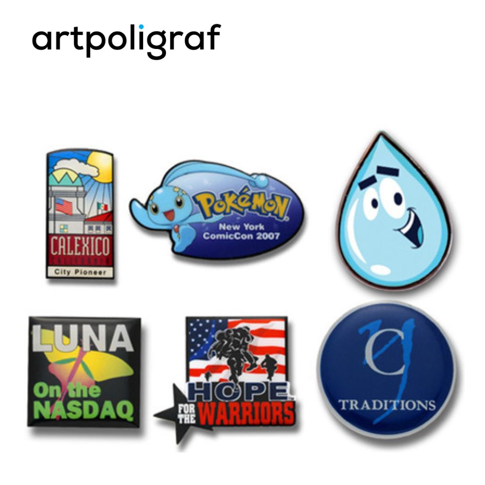Insigne volumetrice formă personalizată