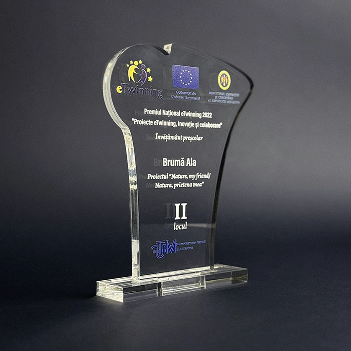 Trofeu custom 70x137 mm