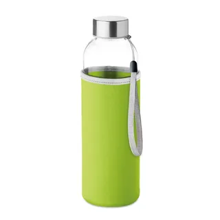 UTAH GLASS Drinking bottle in glass with neoprene pouch 500 ml